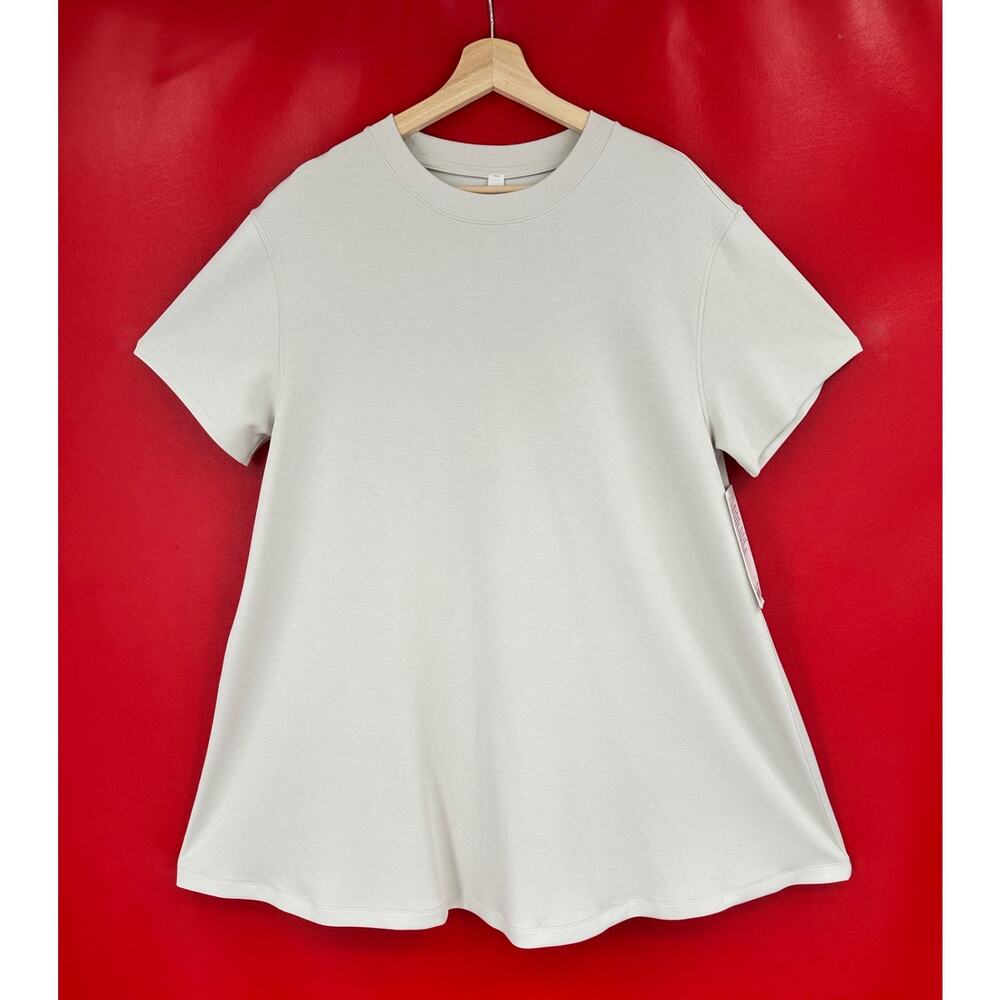 Lululemon All Yours Tee Dress So Soft Four Way Stretch Relaxed Dress Size 8 NWT